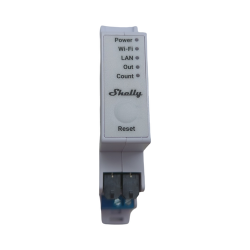 Shelly Pro EM 50A Smart Energiezähler 2 Kanäle 1 Phase WLAN LAN 2A potentialfreie Kontakte 4-Quadranten-Messung Photovoltaik IEC 62053