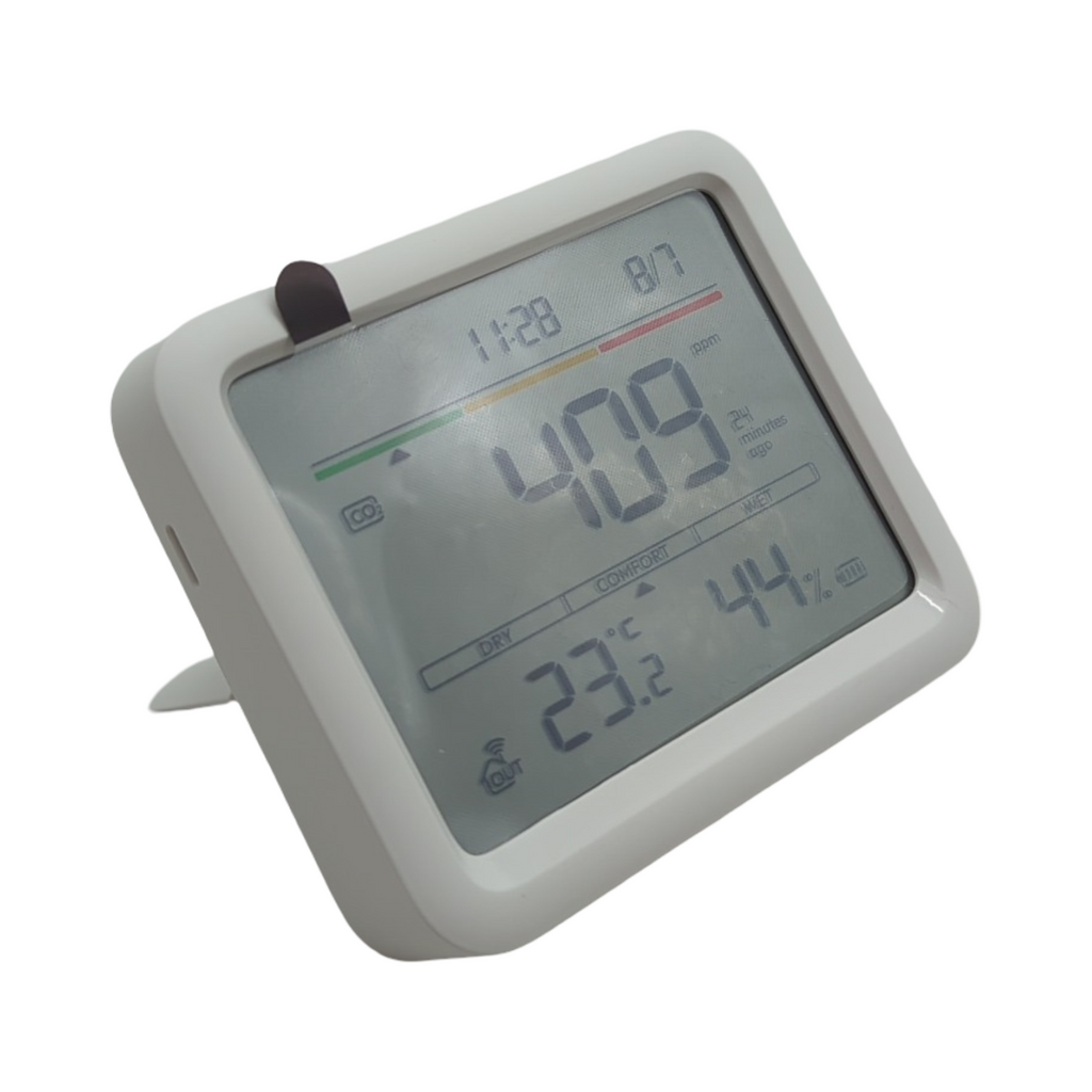 SwitchBot CO2-Messgerät WLAN IP65 Thermometer Hygrometer Hub Mini CO2-Alarm Luftqualität Bluetooth