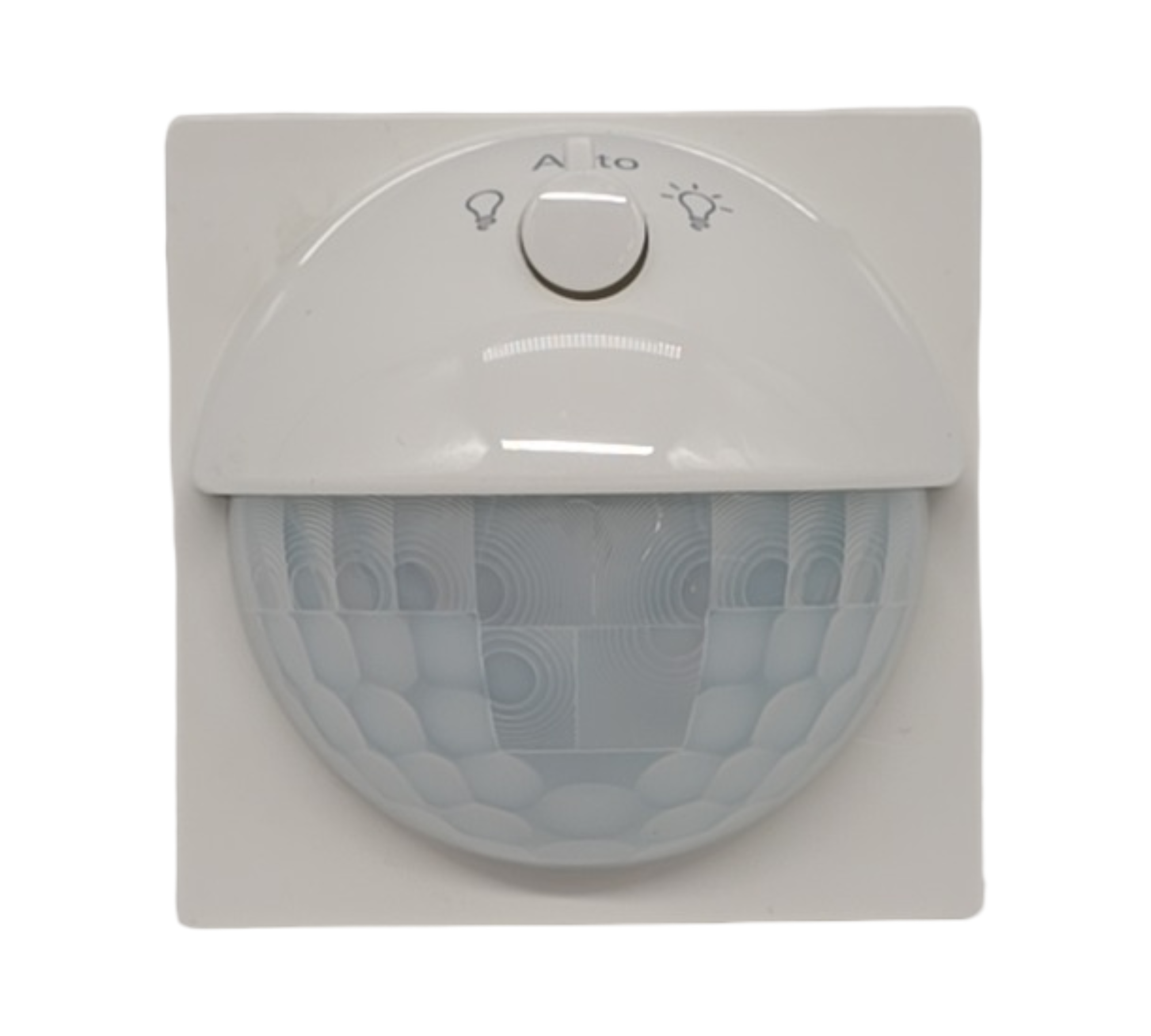 Merten Argus 180 Grad Bewegungssensor-Modul mit Schalter polarweiß glänzend System M MEG5711-0319