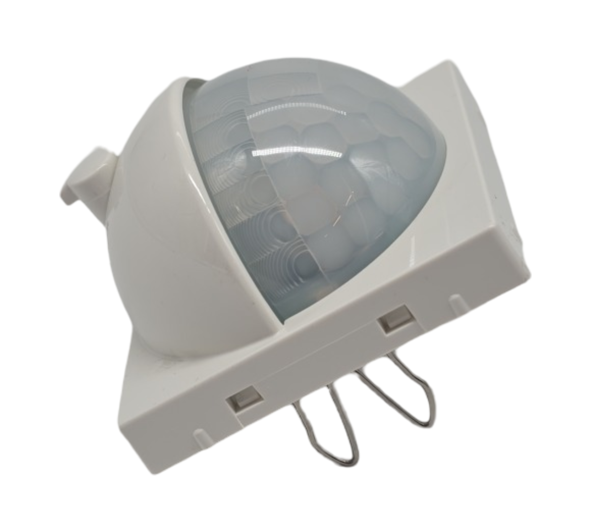 Merten Argus 180 Grad Bewegungssensor-Modul mit Schalter polarweiß glänzend System M MEG5711-0319