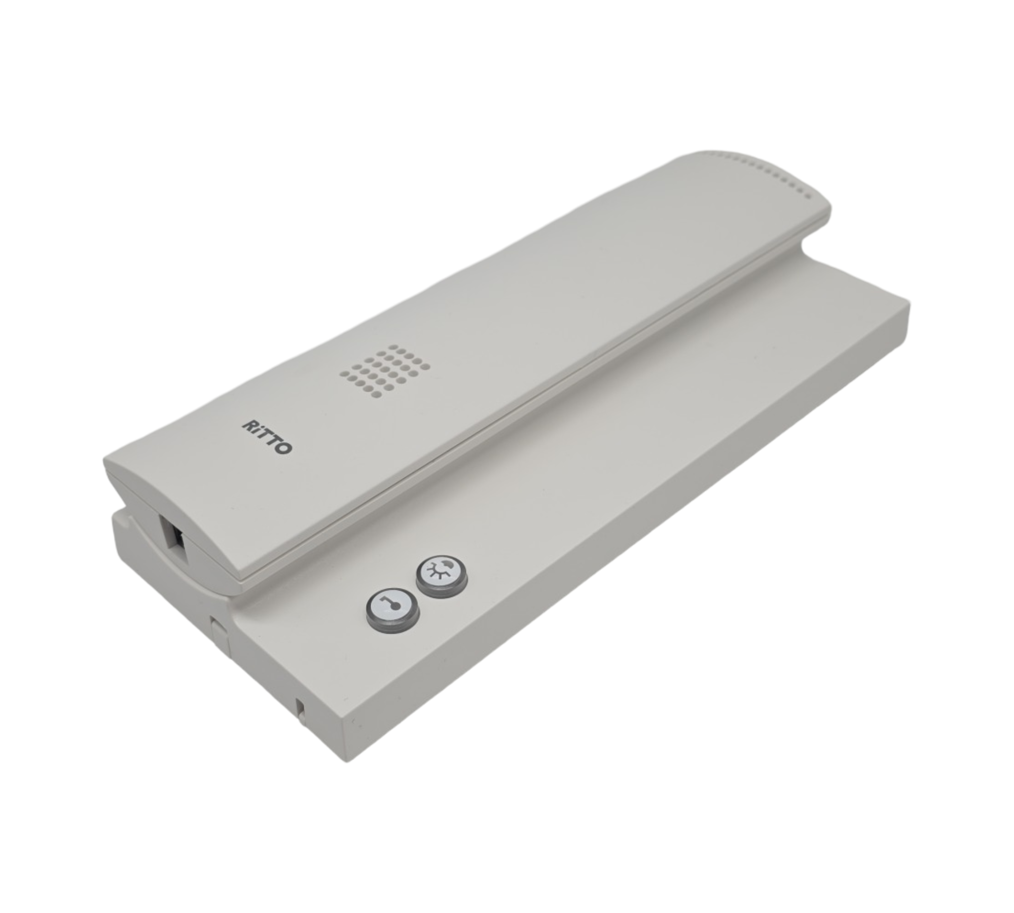 Ritto 1763070 Wohntelefon Gegensprechanlage Türsprechanlage Türöffnertaste weiss Inneneinheit