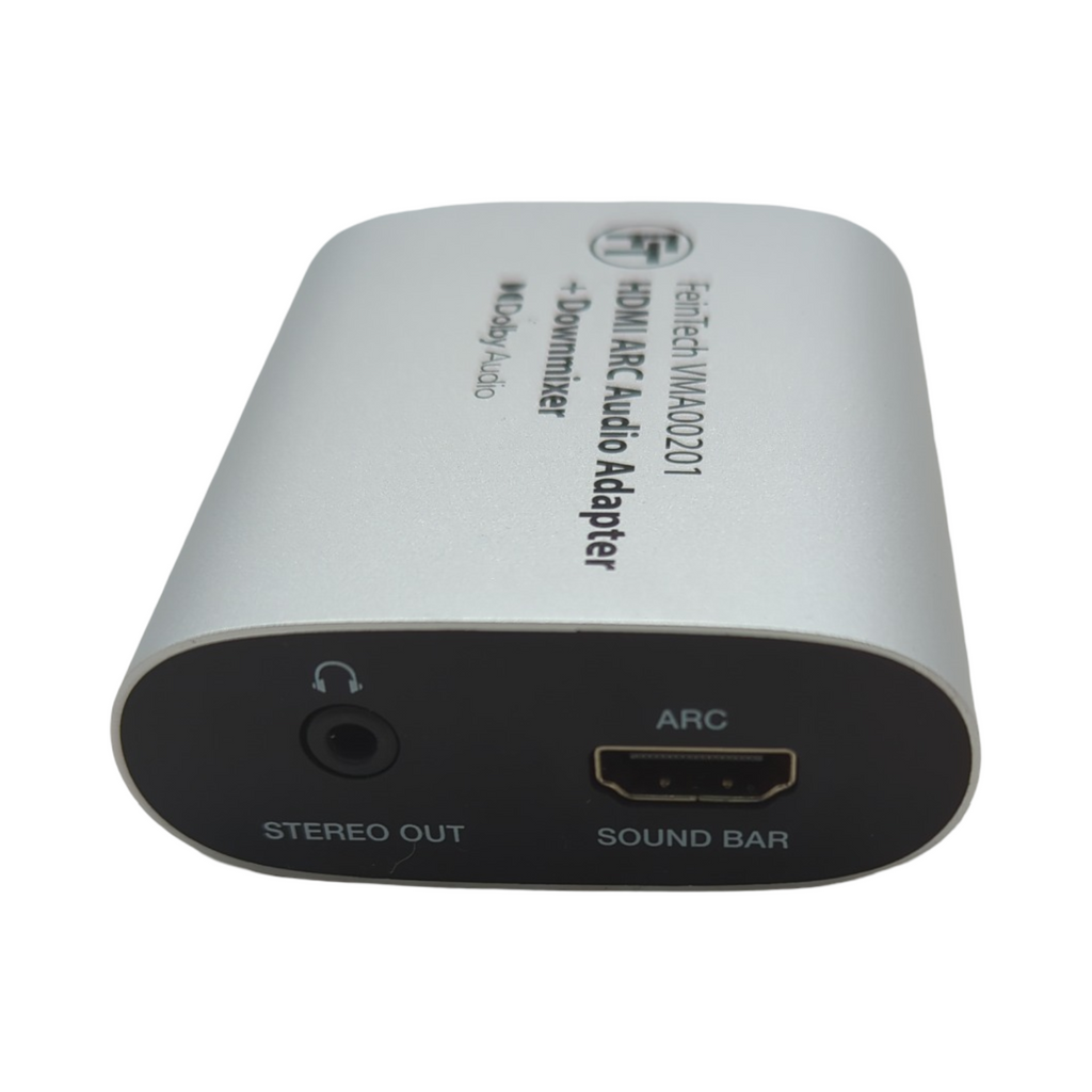 FeinTech VMA00201 HDMI-ARC Audio TV Adapter Dolby Digital Decoder Konverter mit Lautstärkesteuerung für Kopfhörer Stereo-Anlage Soundbar