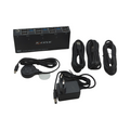 KVM Switch 8K 30Hz 3 PCs 2 Monitore Displayport 4K 144Hz 4 USB 3.0 kabelgebundene Fernbedienung