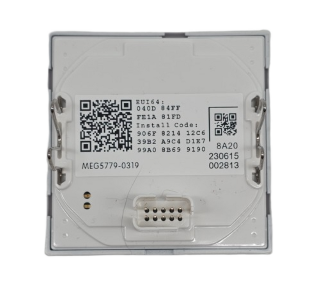 Schneider Electric Merten Wiser Raumtemperaturregler-Modul Smart Home Unterputz Alexa Google Home polarweiß glänzend System M