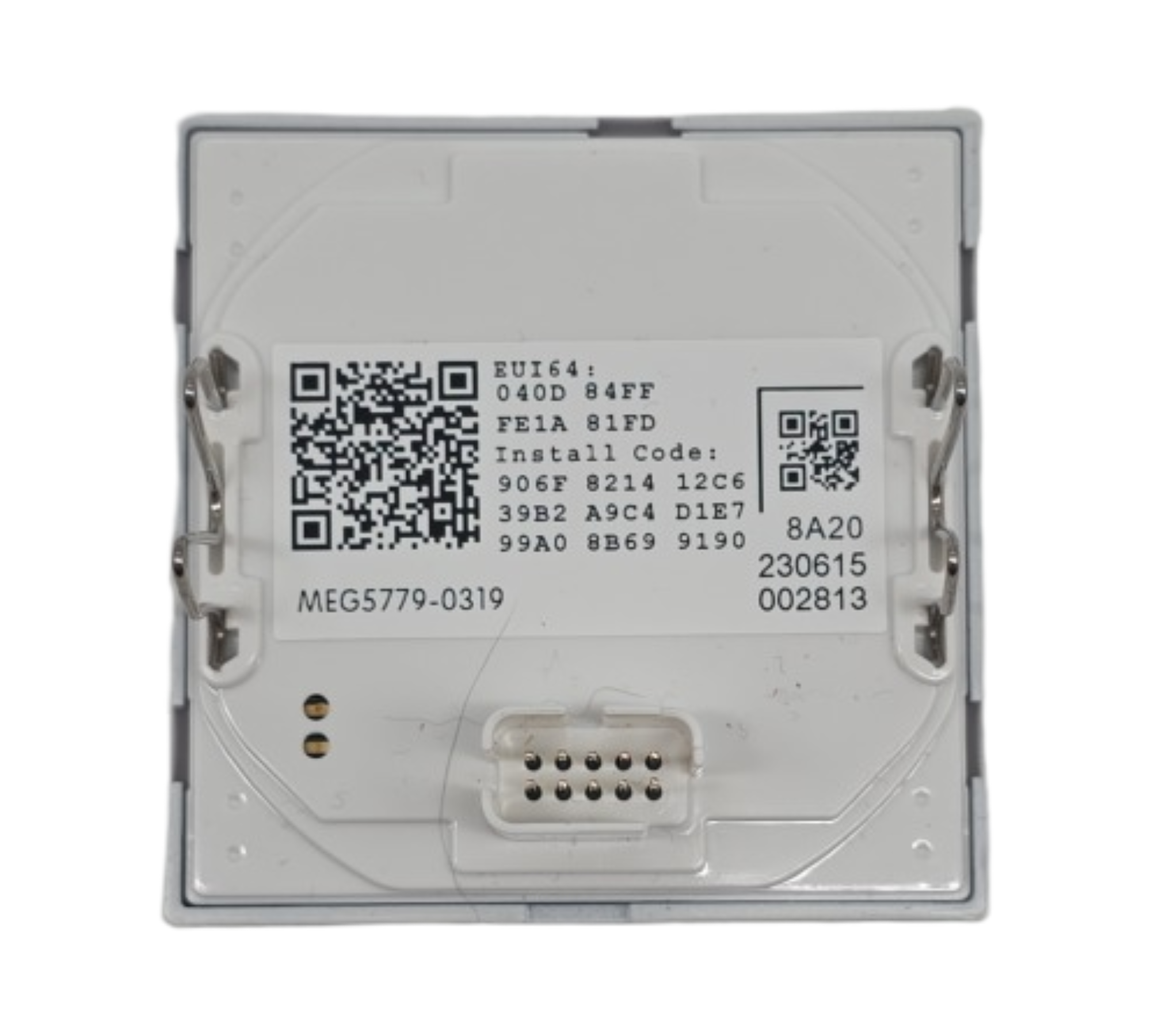 Schneider Electric Merten Wiser Raumtemperaturregler-Modul Smart Home Unterputz Alexa Google Home polarweiß glänzend System M