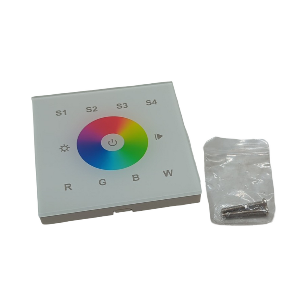 iluminize Touch Wand-Dimmer Funk für RGB RGB+W RGBW LEDs 1 Zone 230V Schalterdosen-Installation