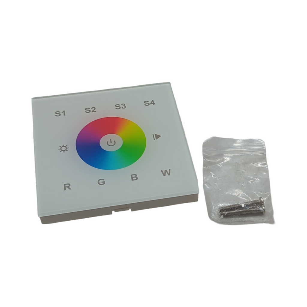 iluminize Touch Wand-Dimmer Funk für RGB RGB+W RGBW LEDs 1 Zone 230V Schalterdosen-Installation