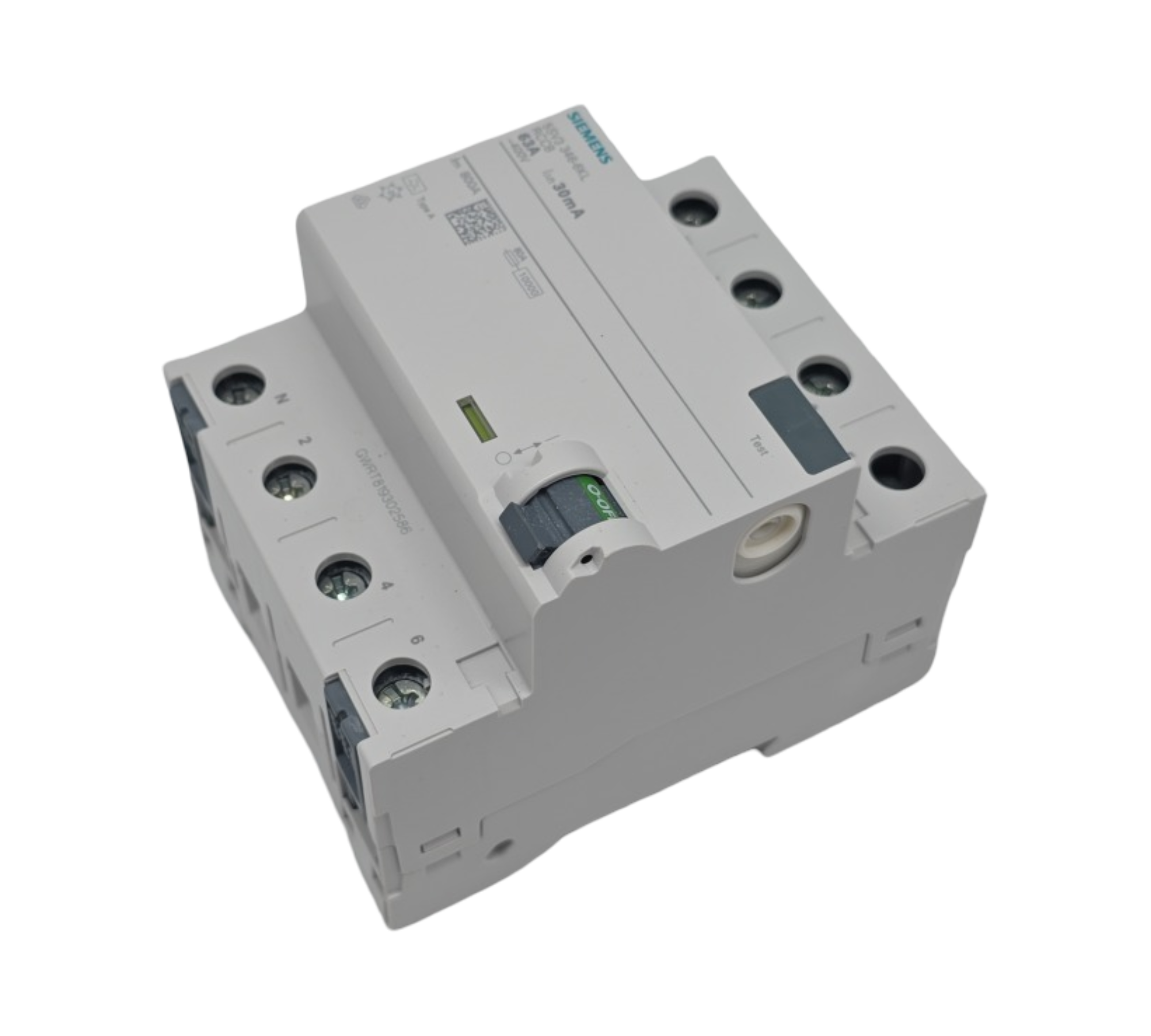 Siemens 5SV Leitungsschutzschalter 4-polig 63A 30mA 70mm Klasse A