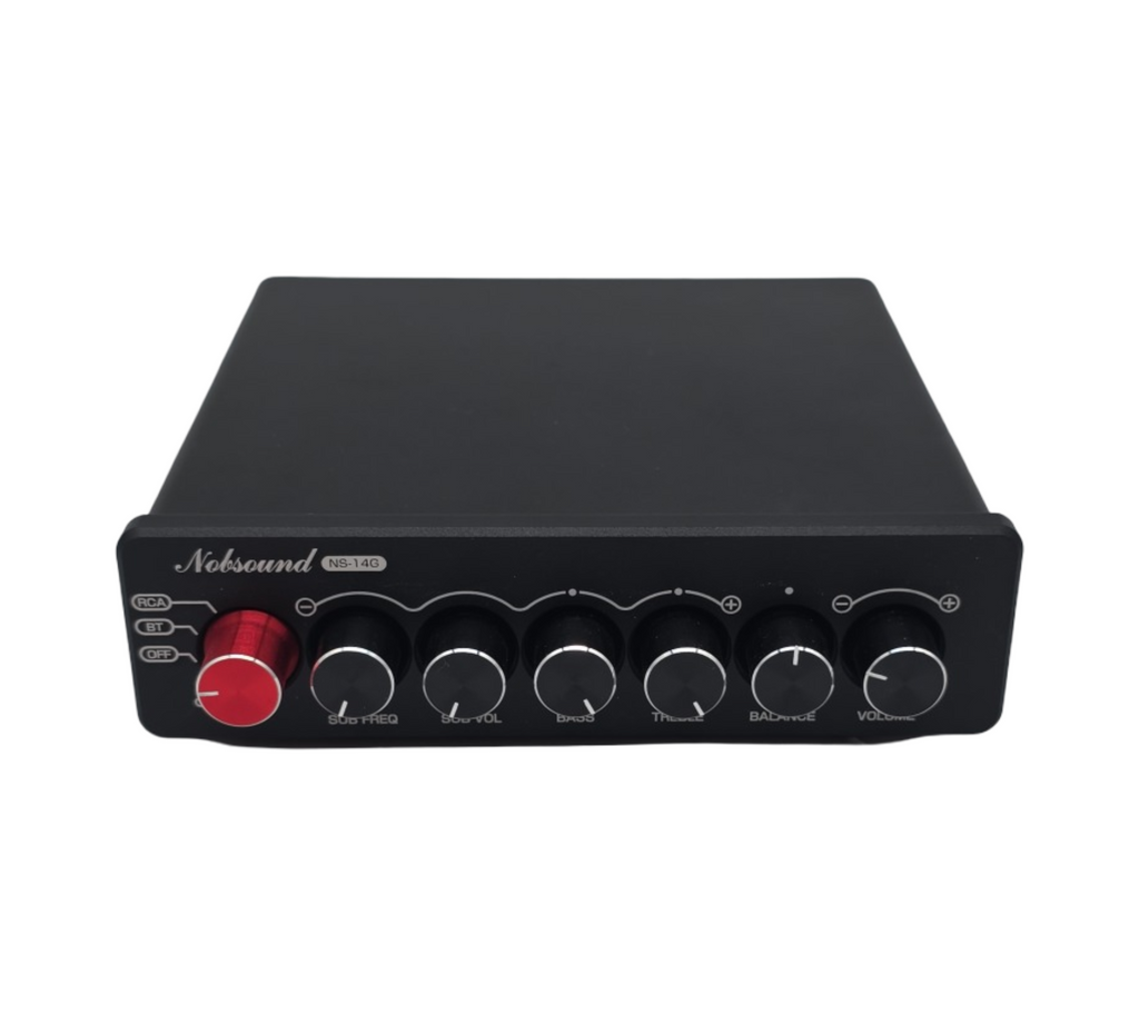 Nobsound NS-14G 2.1 Verstärker Bluetooth 5.0 HiFi Stereo Audio Amplifier 200W Subwoofer Höhen-Basskontrolle