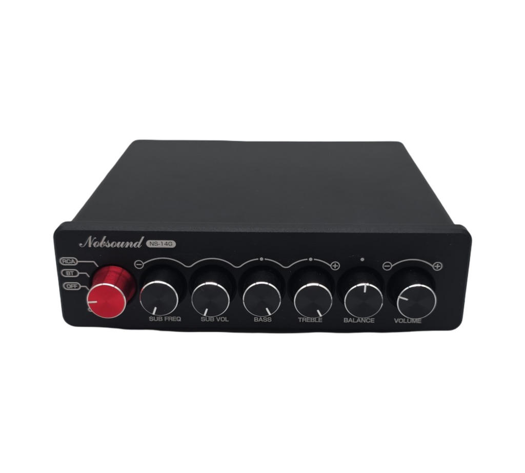Nobsound NS-14G 2.1 Verstärker Bluetooth 5.0 HiFi Stereo Audio Amplifier 200W Subwoofer Höhen-Basskontrolle