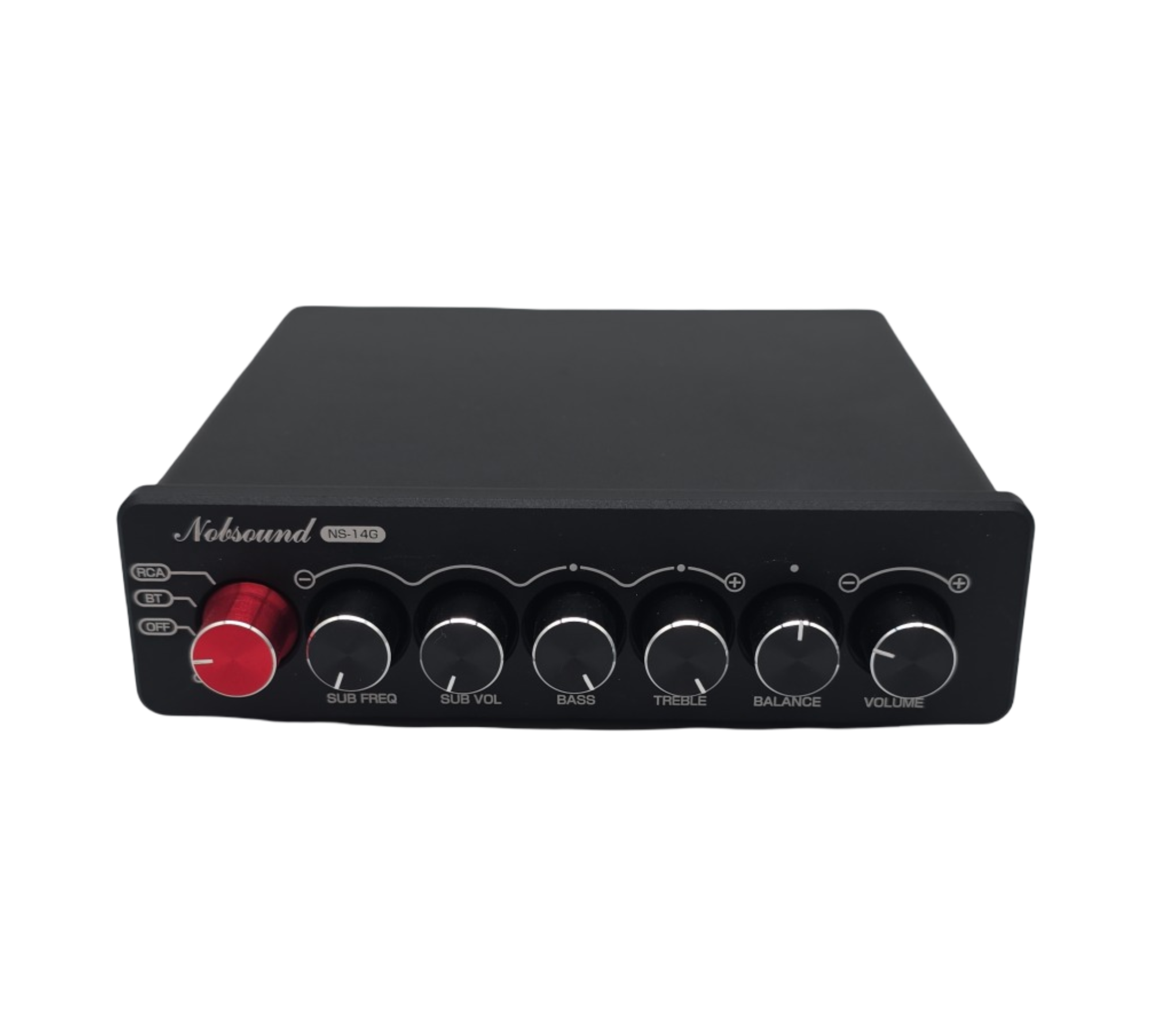 Nobsound NS-14G 2.1 Verstärker Bluetooth 5.0 HiFi Stereo Audio Amplifier 200W Subwoofer Höhen-Basskontrolle