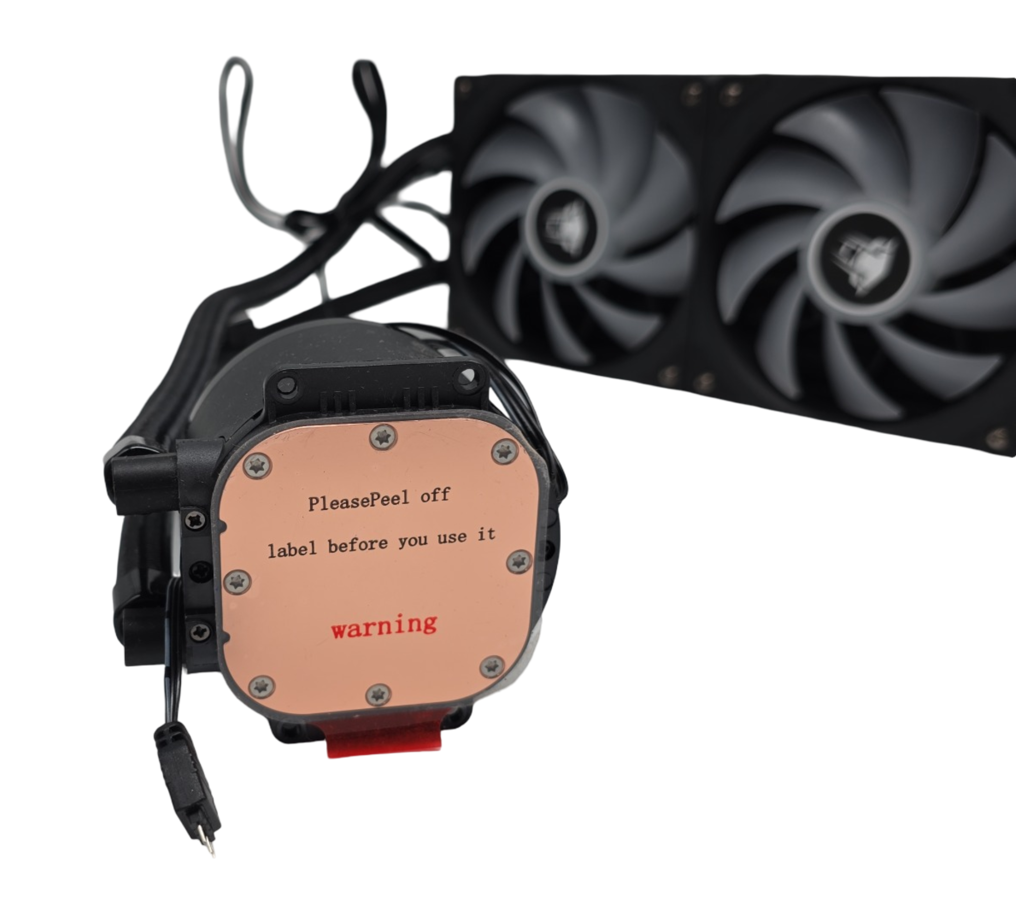 Jungle Leopard TK1 ARGB CPU Wasserkühlung 800-2000RPM ARGB PWM Lüfter für Intel LGA115X/1200/1700/1366/2011/2066 und AMD FM2/FM2+/AM3+/AM4