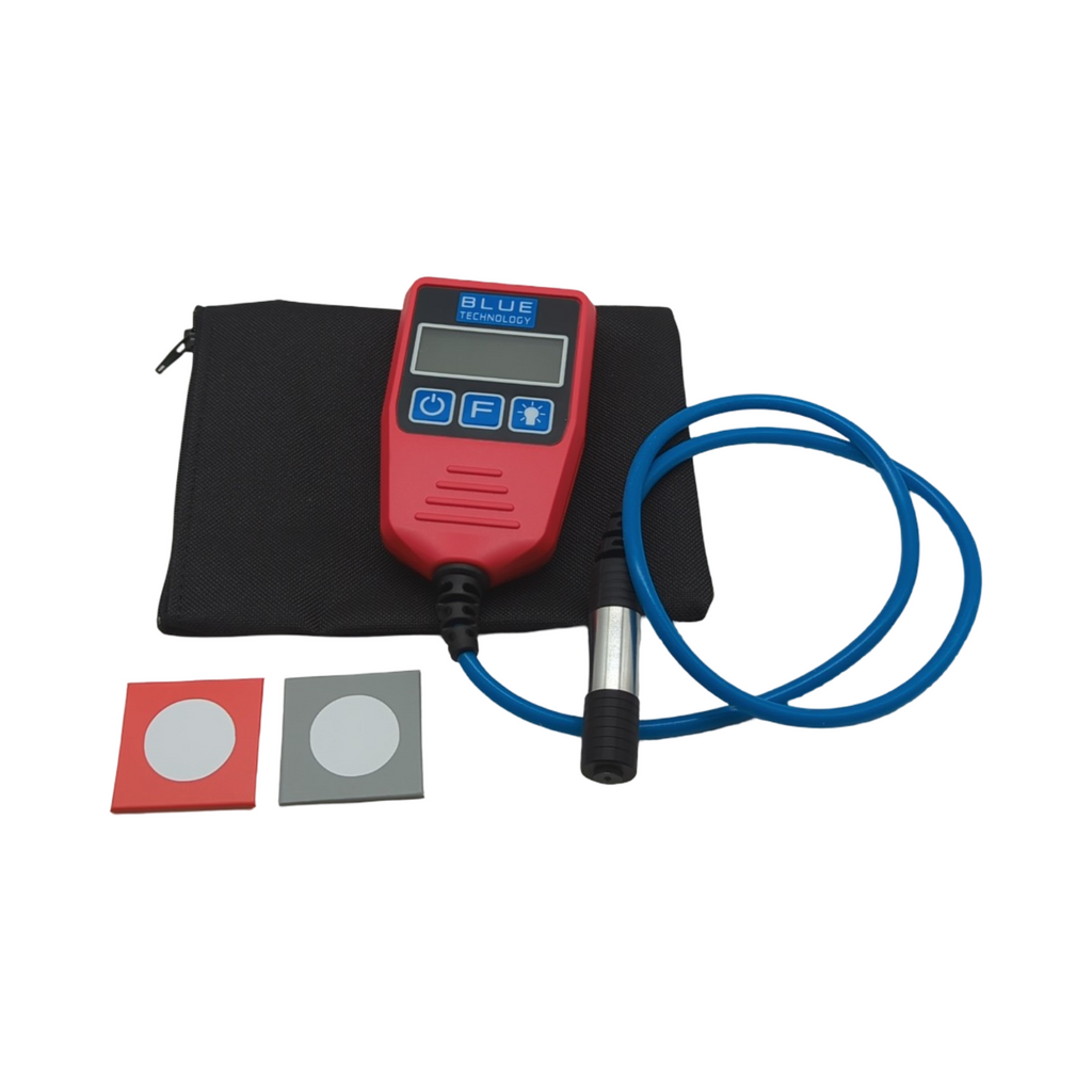 Blue Technology P-13-S-AL Lackdickenmesser mit Kugelsonde für Stahl und Aluminium