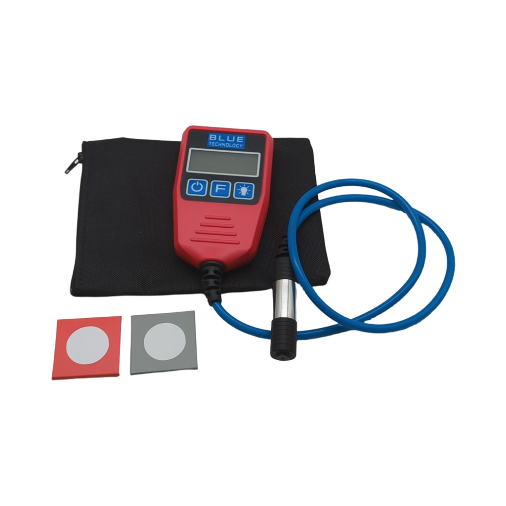 Blue Technology P-13-S-AL Lackdickenmesser mit Kugelsonde für Stahl und Aluminium