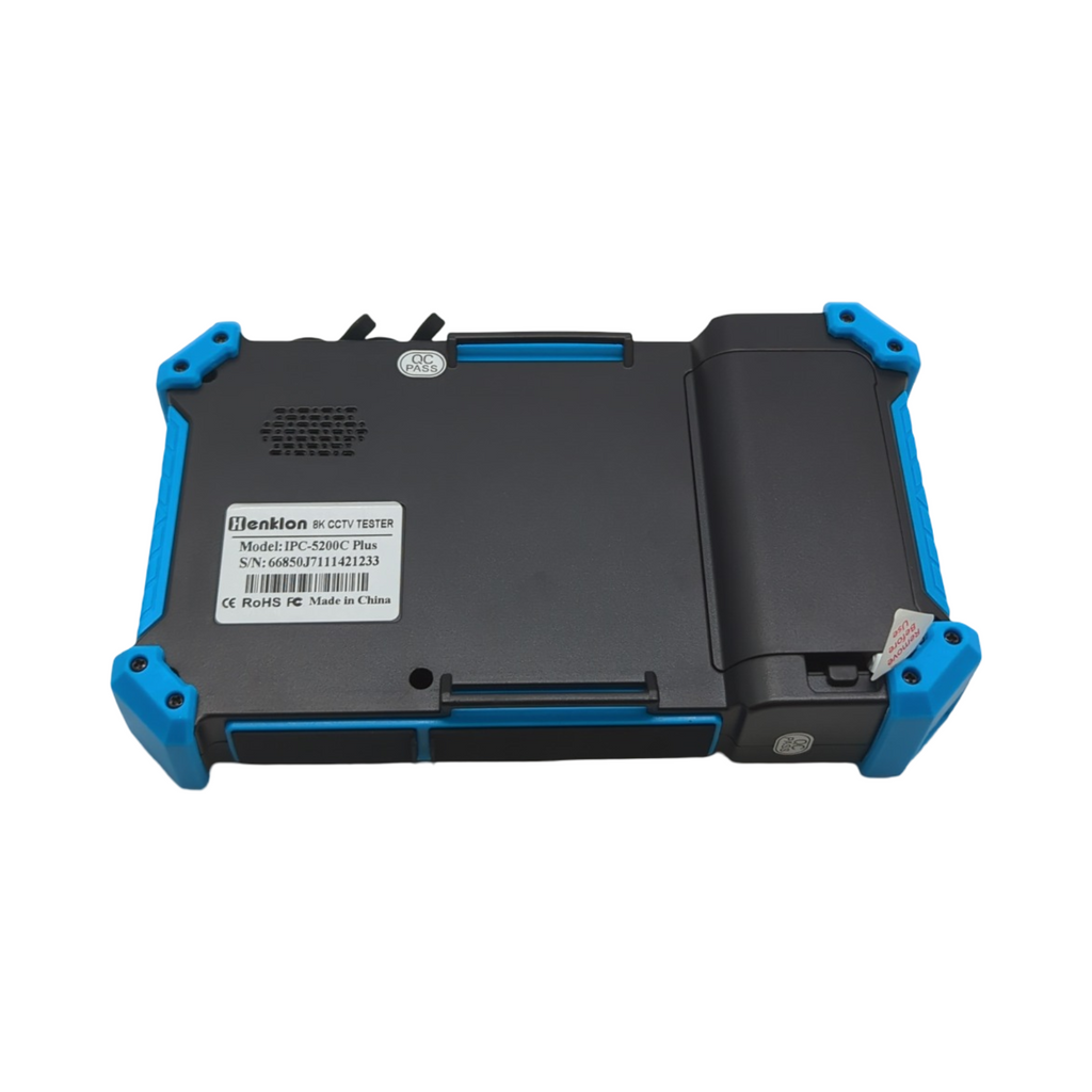 Henkion IPC-5200C Plus CCTV-Kamera-Tester 5,4 Zoll Touchscreen Monitor für 12MP IPC und 4K 8MP TVI CVI AHD SDI-Kameras POE-Unterstützung