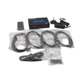 KVM Switch USB 3.0 4-Port mit SPDIF 5.1 Audio-Breakout für PC und Peripherie Geräte