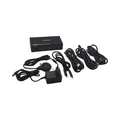 KVM Switch 4K 60Hz Umschalter für 1 Monitor 4 PCs USB C DisplayPort HDMI mit 4 USB 3.0 Ports Desktop-Controller