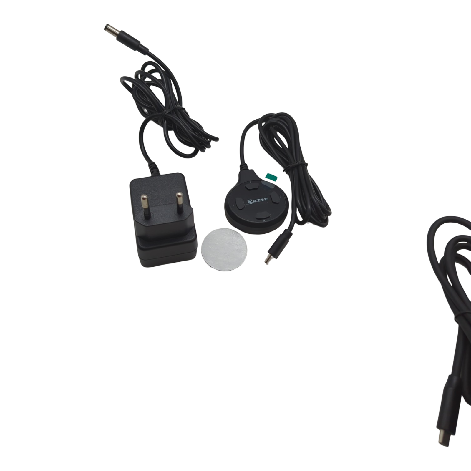 KVM Switch 4K 60Hz Umschalter für 1 Monitor 4 PCs USB C DisplayPort HDMI mit 4 USB 3.0 Ports Desktop-Controller