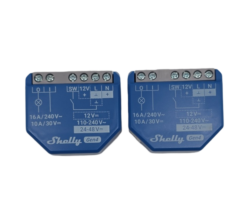 Shelly 1PM Gen4 Smart WLAN Lichtschalter Matter Zigbee 16A 1-Kanal Strommessung App-Steuerung
