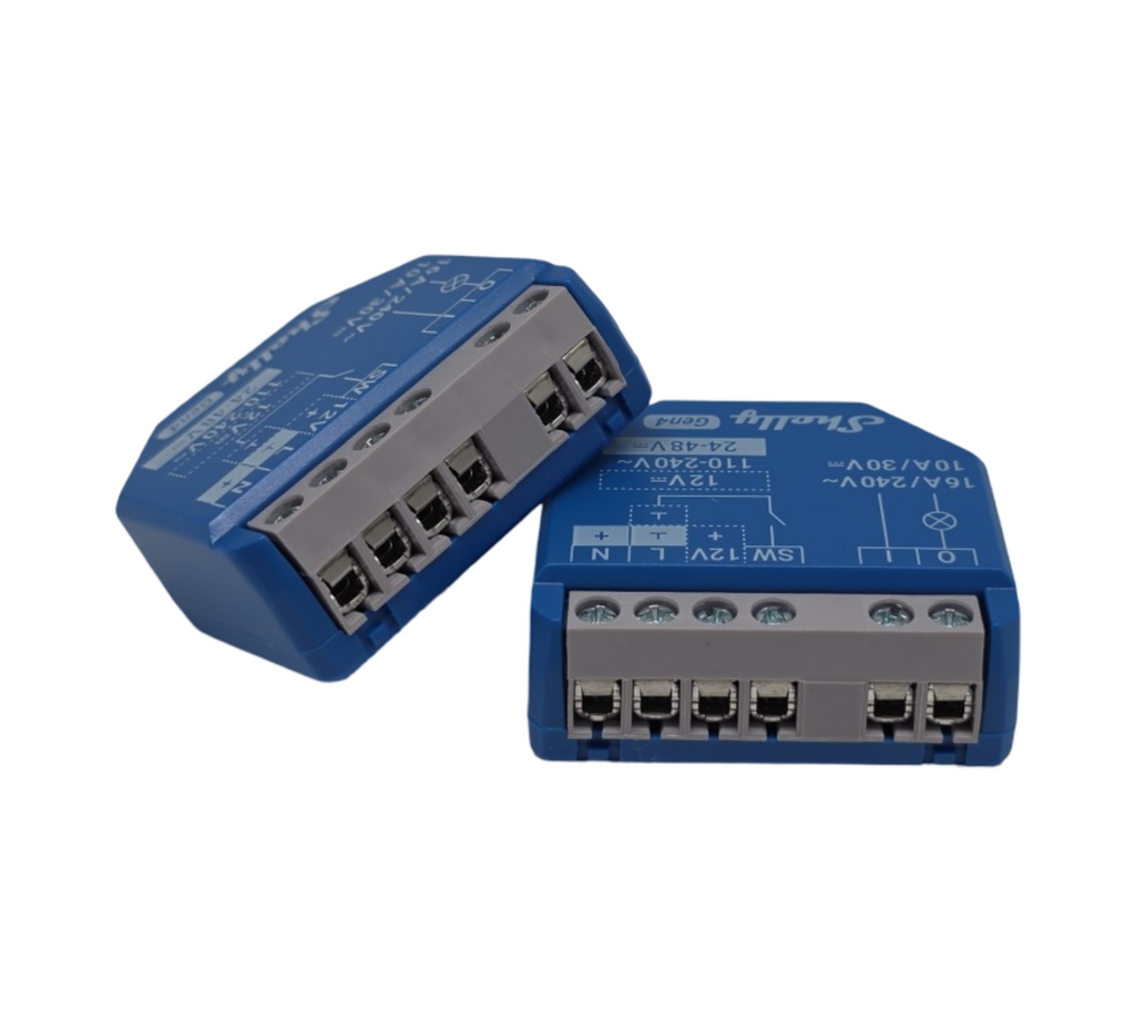 Shelly 1PM Gen4 Smart WLAN Lichtschalter Matter Zigbee 16A 1-Kanal Strommessung App-Steuerung
