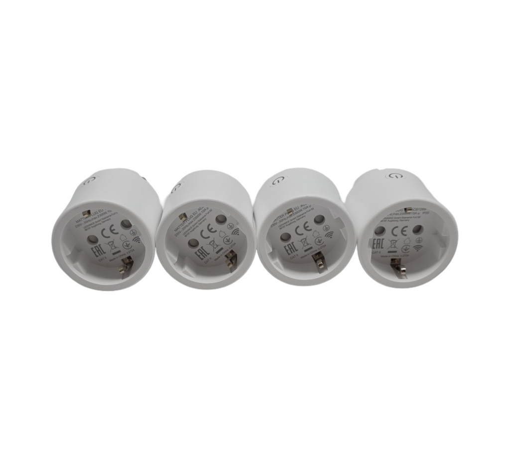 LEDVANCE SMART+ Indoor Plug smarte Steckdose Matter over WiFi kompatibel mit Alexa Google Home