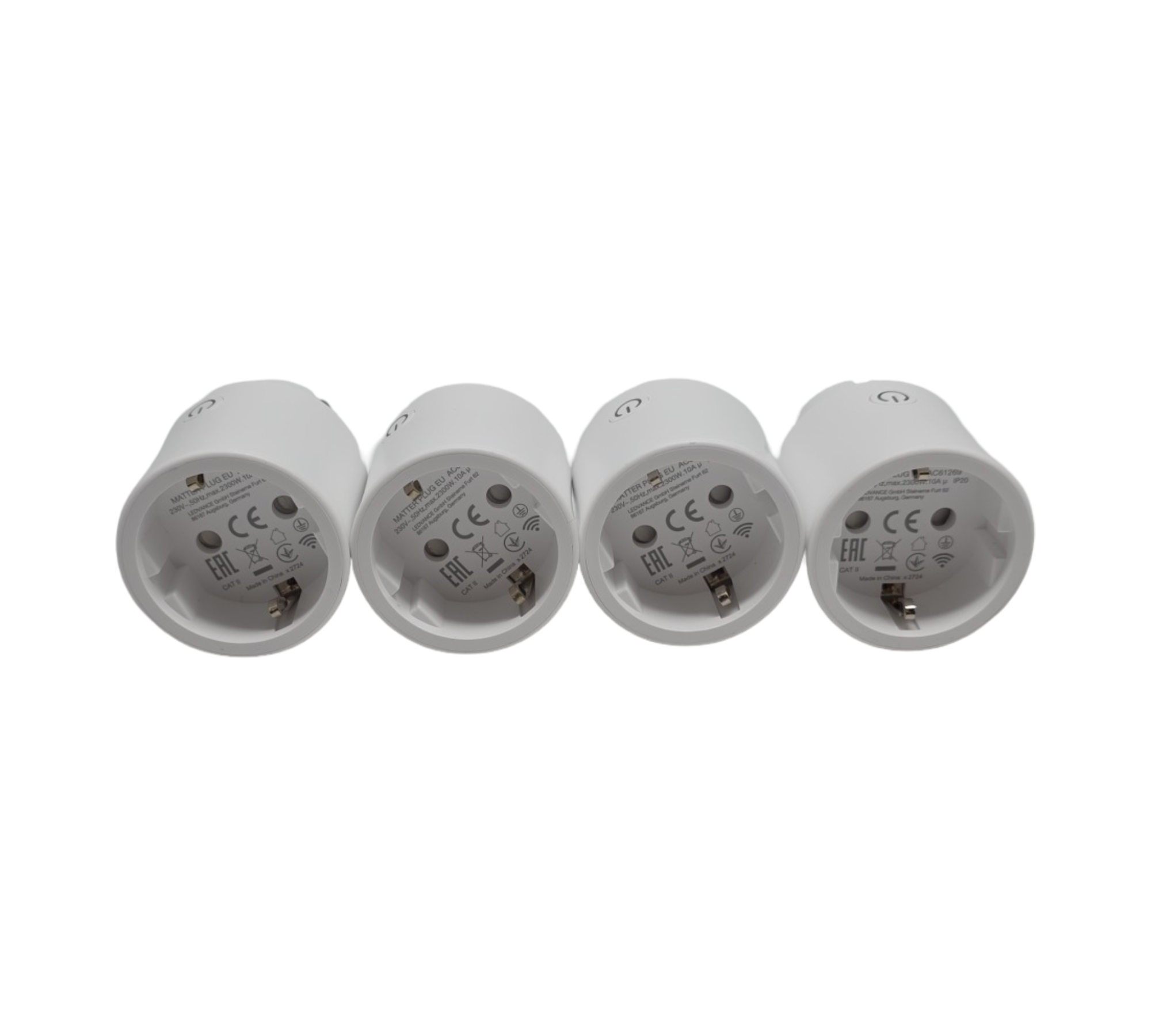 LEDVANCE SMART+ Indoor Plug smarte Steckdose Matter over WiFi kompatibel mit Alexa Google Home