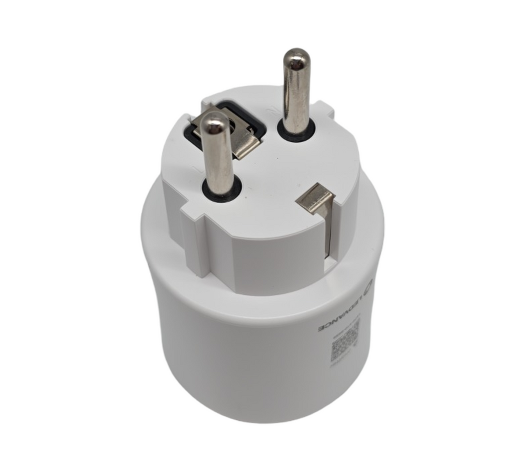LEDVANCE SMART+ Indoor Plug smarte Steckdose Matter over WiFi kompatibel mit Alexa Google Home