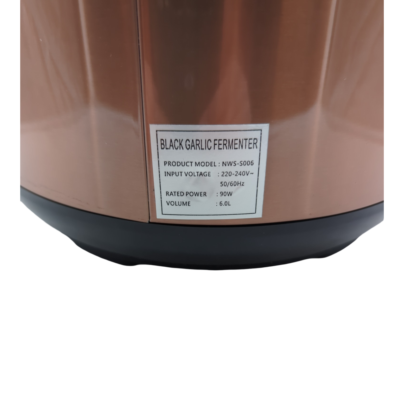 Schwarzer Knoblauch Fermenter 6L Zeiteinstellung 360° Konstanttemperatur Automatische Trocknung Intelligente Steuerung