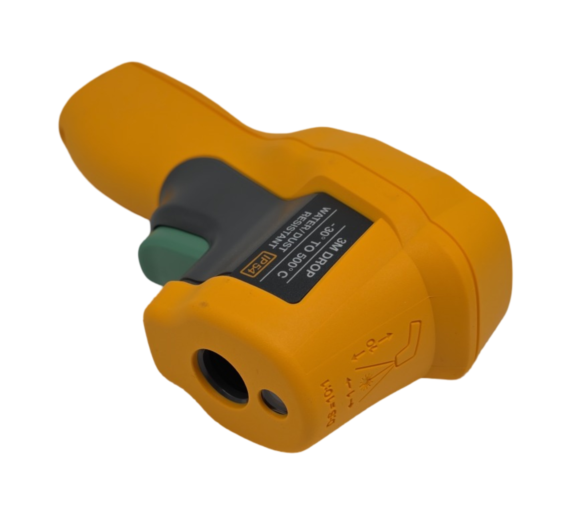 Fluke 62 Max Infrarot-Laser-Thermometer Farbe Größe