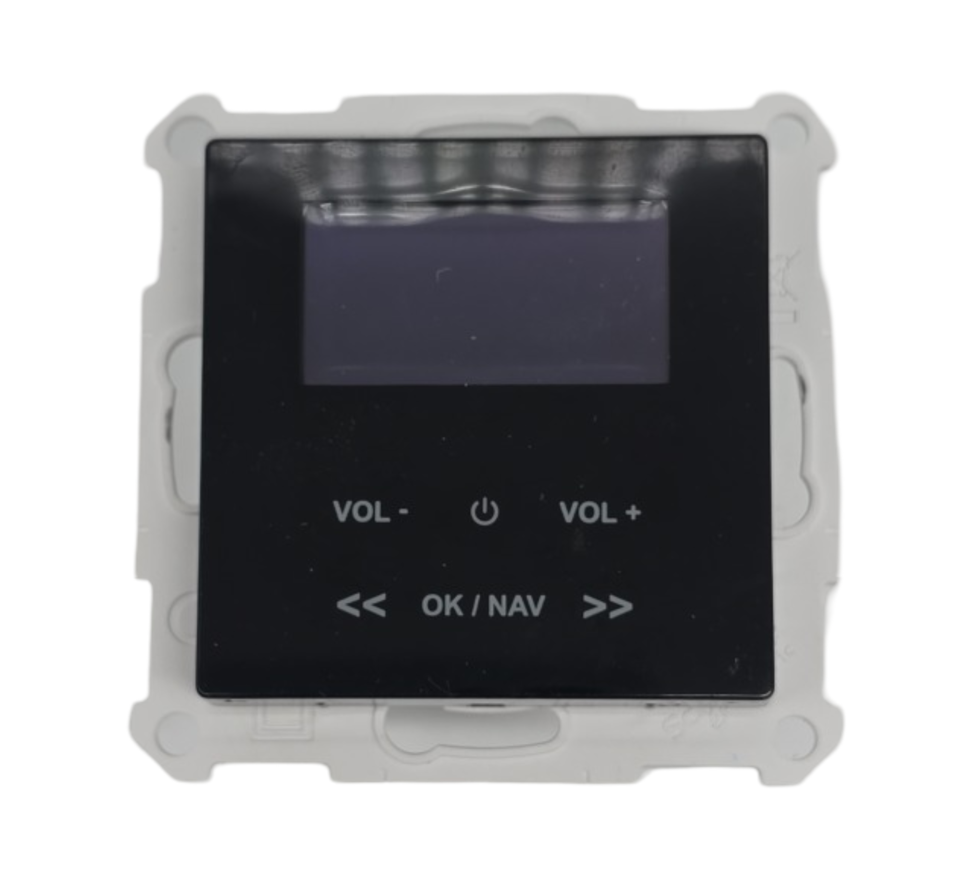 Schneider Electric Merten Radio Steckdosen Set Bluetooth Lautsprecher Wecker Unterputz System M IP20 schwarz