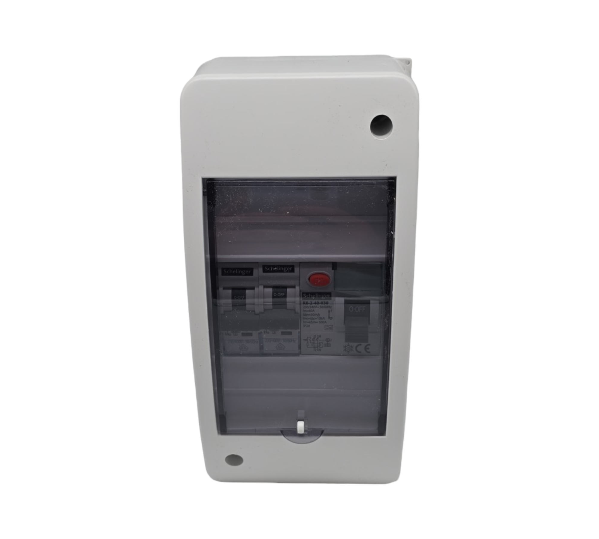 RoadEu Leitungsschutzschalter Stromverteiler Fehlerstromschutzschalter 40A 2-polig LS C16A C10A 230V