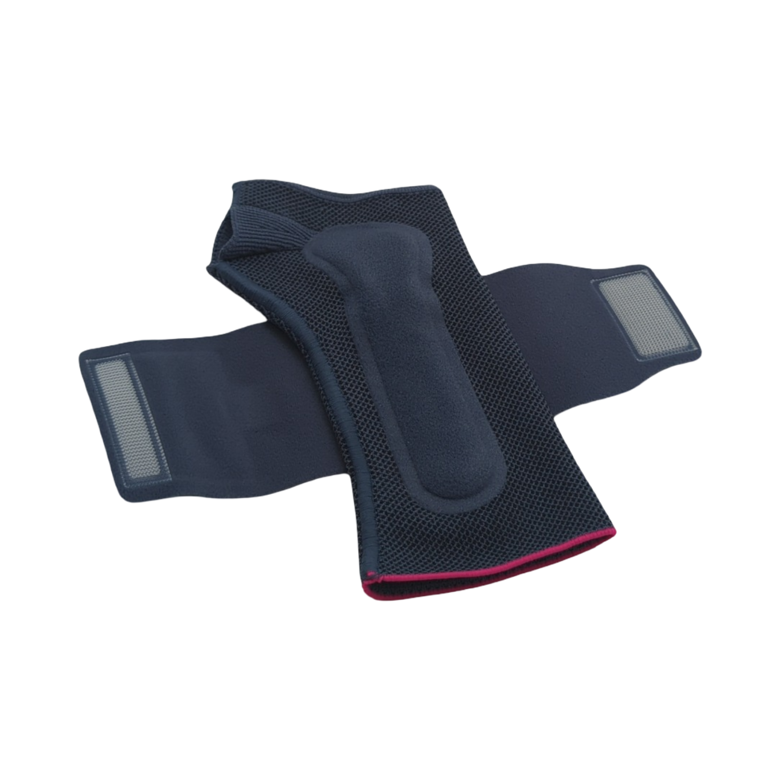 Manumed active Handgelenkbandage links silber Kompressionsbandage zur Stabilisierung Größe II