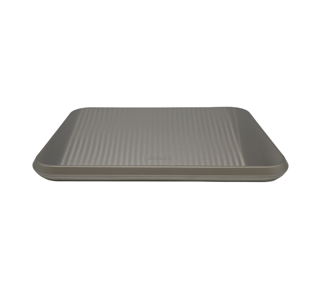 CASO L15 digitale Küchenwaage Edelstahl extra große Wiegefläche 30x22cm bis 15kg