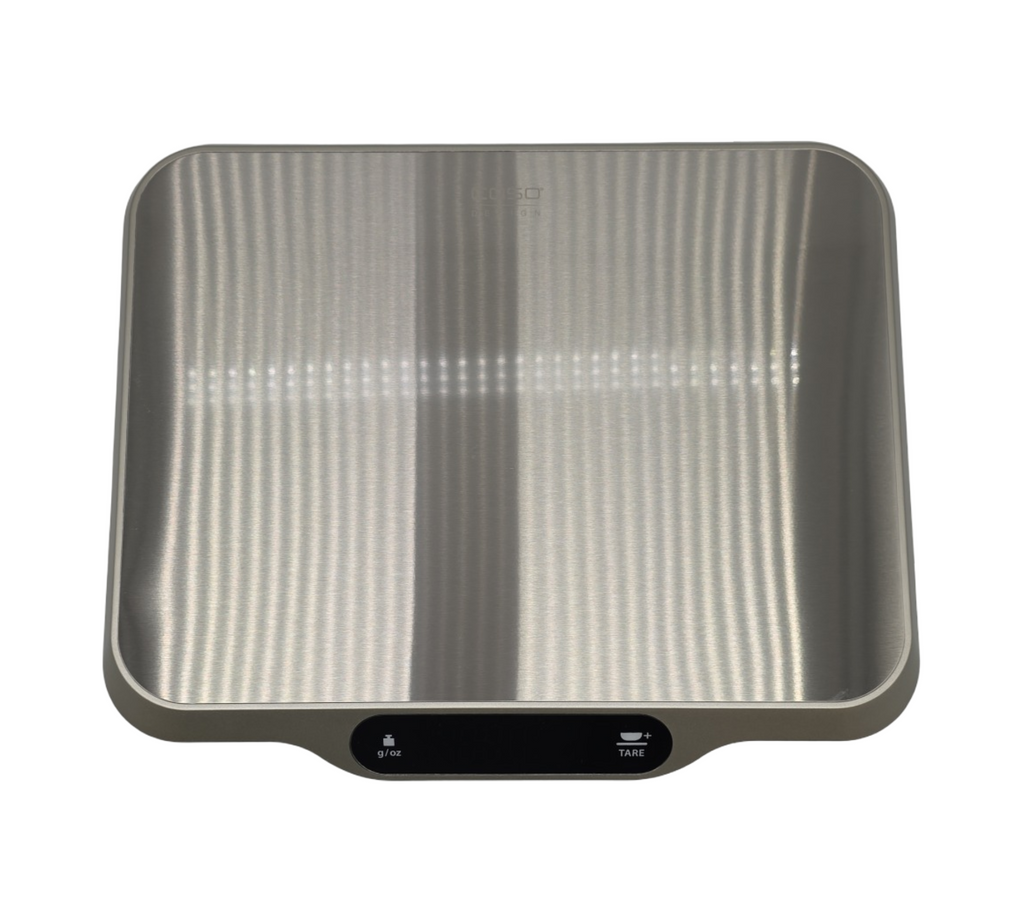 CASO L15 digitale Küchenwaage Edelstahl extra große Wiegefläche 30x22cm bis 15kg