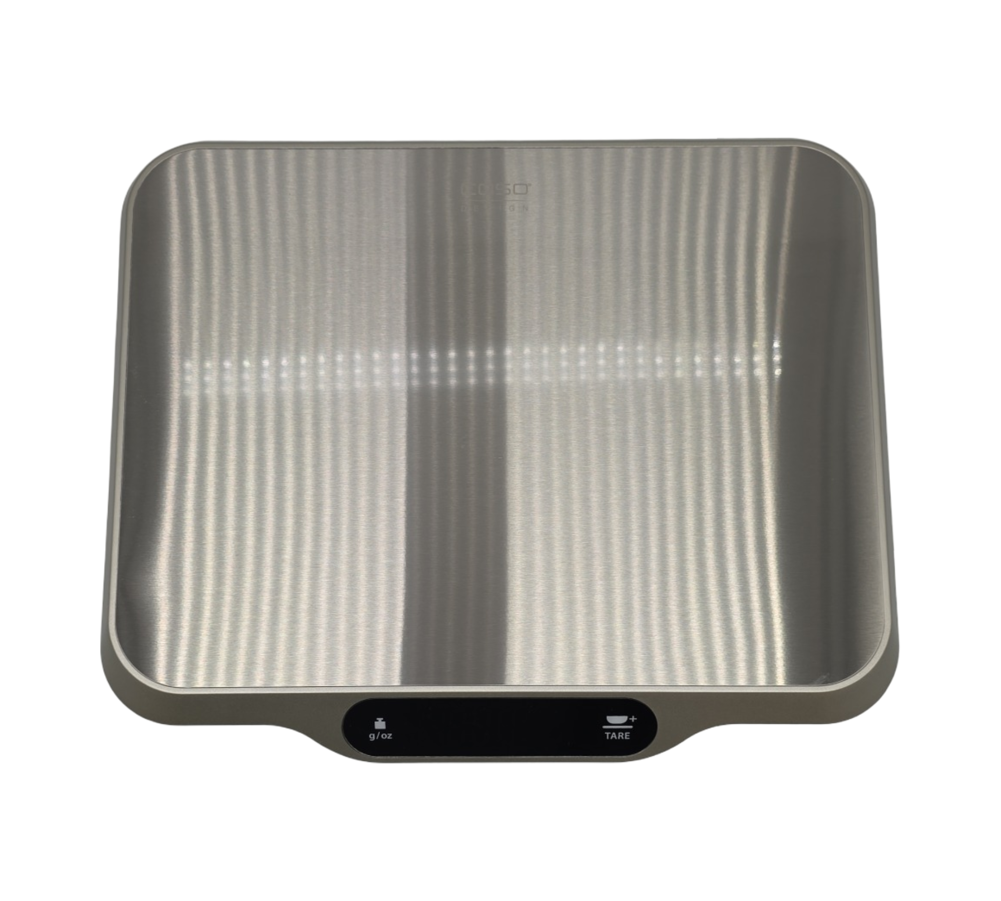CASO L15 digitale Küchenwaage Edelstahl extra große Wiegefläche 30x22cm bis 15kg