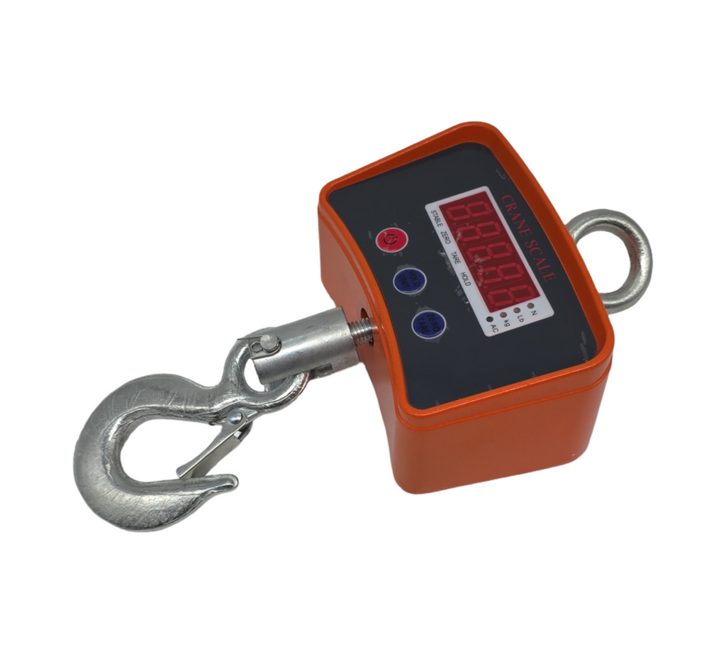 Kranwaage 1000 kg Digitale Waage Dynamometer hohe Präzision Edelstahlhaken