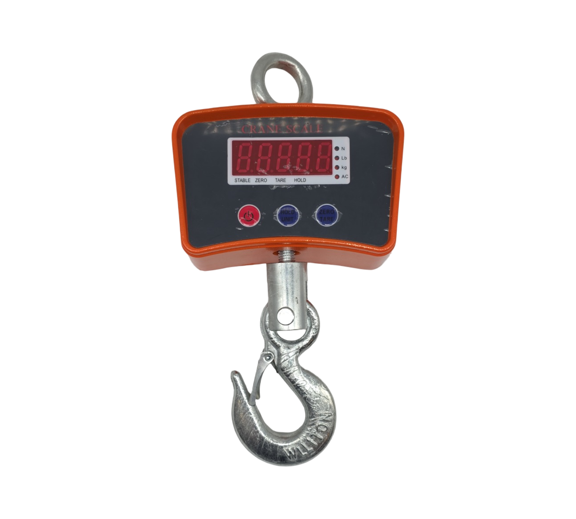 Kranwaage 1000 kg Digitale Waage Dynamometer hohe Präzision Edelstahlhaken