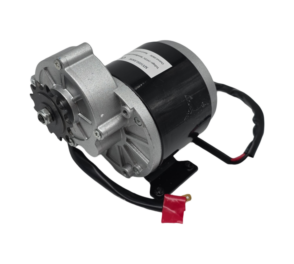 BuyWeek DC Getriebemotor 24V 500W Elektromotor gebürstet 13T 2800RPM Drehzahlreduzierung für Elektrofahrräder