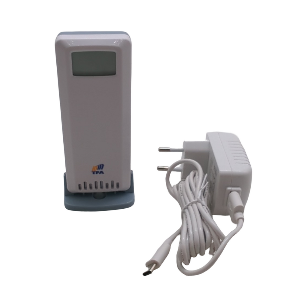 TFA Dostmann TFA.me ID-06 WLAN Funk Wetterstation mit Außensensor Profi-Wettervorhersage 4 Tage