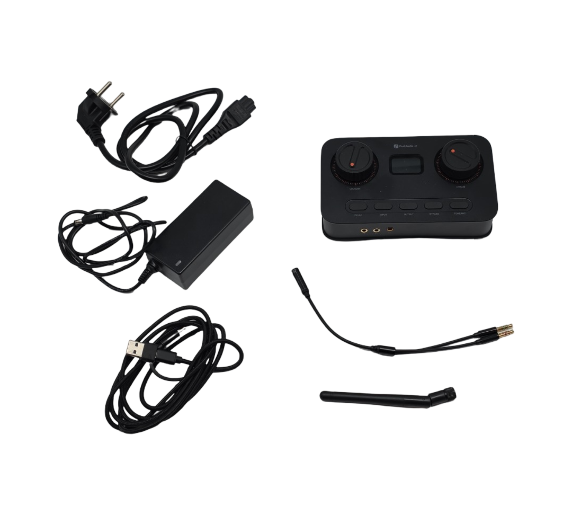 Fosi Audio K7 DAC Kopfhörerverstärker USB-C Digital-Analog-Konverter Gaming-PC PS5 optisch koaxial Bluetooth aptX HD LL Mikrofon