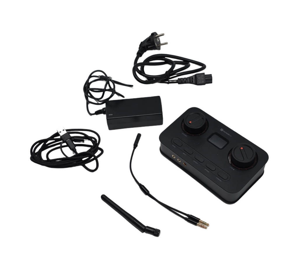 Fosi Audio K7 DAC Kopfhörerverstärker USB-C Digital-Analog-Konverter Gaming-PC PS5 optisch koaxial Bluetooth aptX HD LL Mikrofon