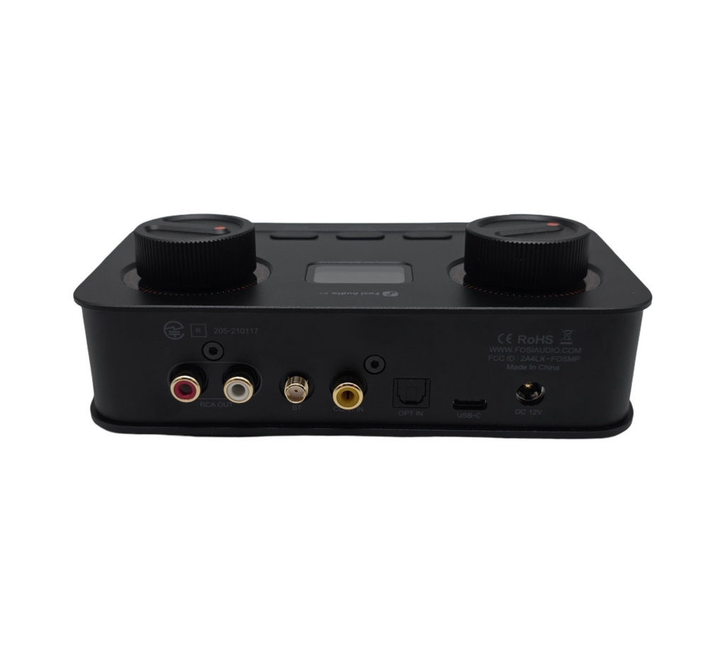 Fosi Audio K7 DAC Kopfhörerverstärker USB-C Digital-Analog-Konverter Gaming-PC PS5 optisch koaxial Bluetooth aptX HD LL Mikrofon