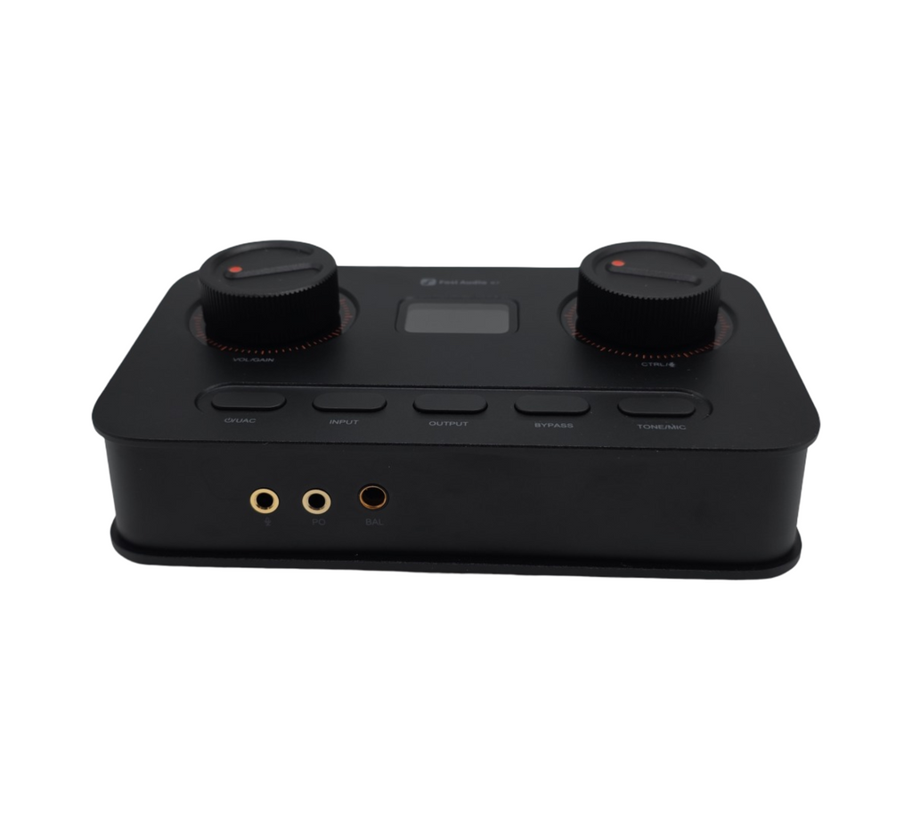 Fosi Audio K7 DAC Kopfhörerverstärker USB-C Digital-Analog-Konverter Gaming-PC PS5 optisch koaxial Bluetooth aptX HD LL Mikrofon