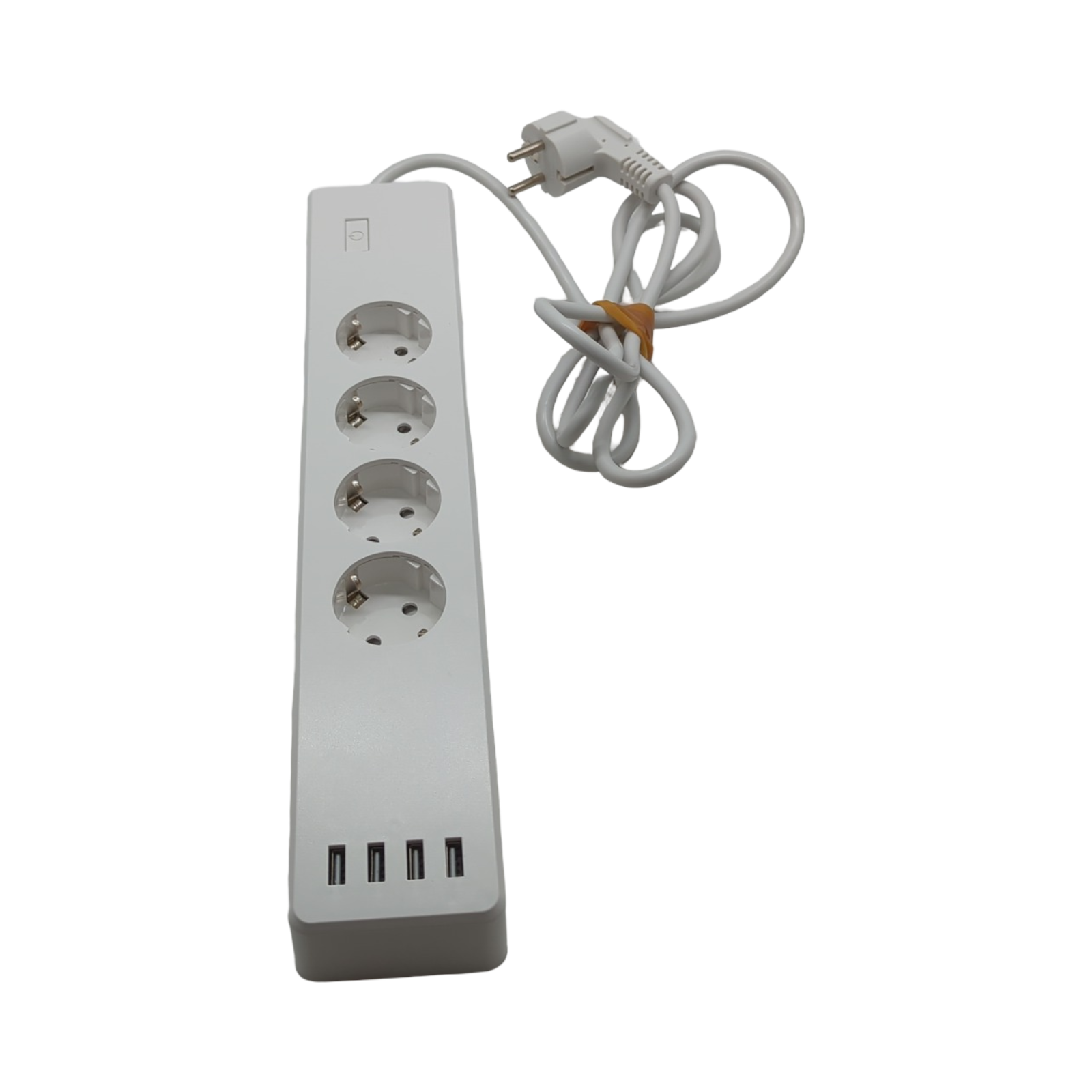 WLAN Steckdosenleiste 4-fach einzeln schaltbar mit Überlastschutz und 4 USB-Ports