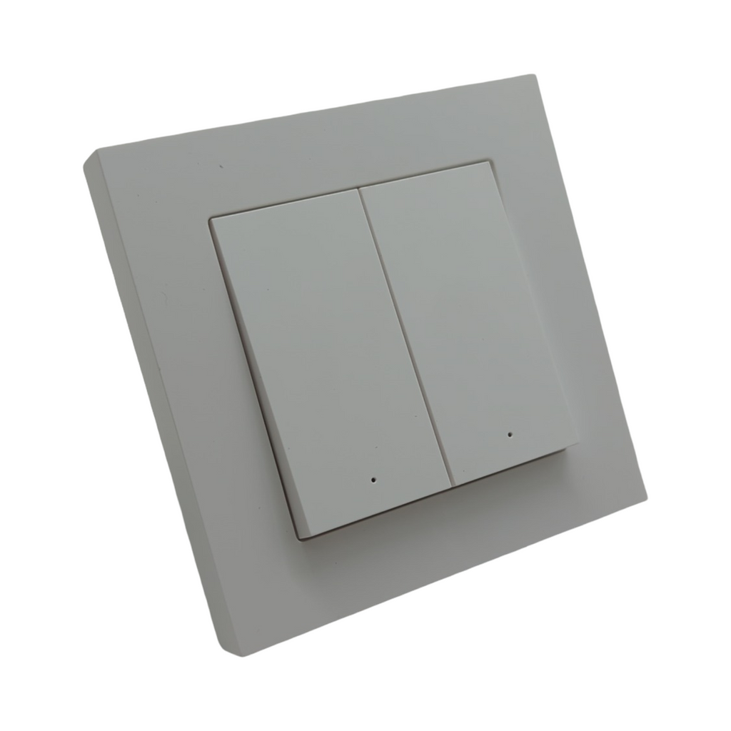 OSRAM SMART+ WiFi Matter Wandschalter 2 Kanal Unterputz Relais Schalter weiß 16AX IP20 27mm