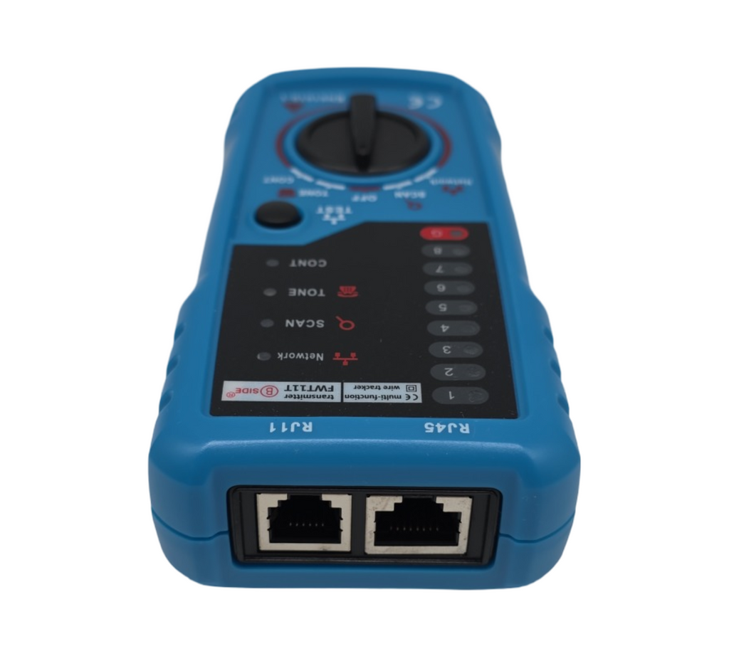 FWT11 Kabel Tester RJ45 RJ11 Netzwerk Testgerät LAN Leitungsfinder PoE Test für Netzwerkkabel Telefonleitung