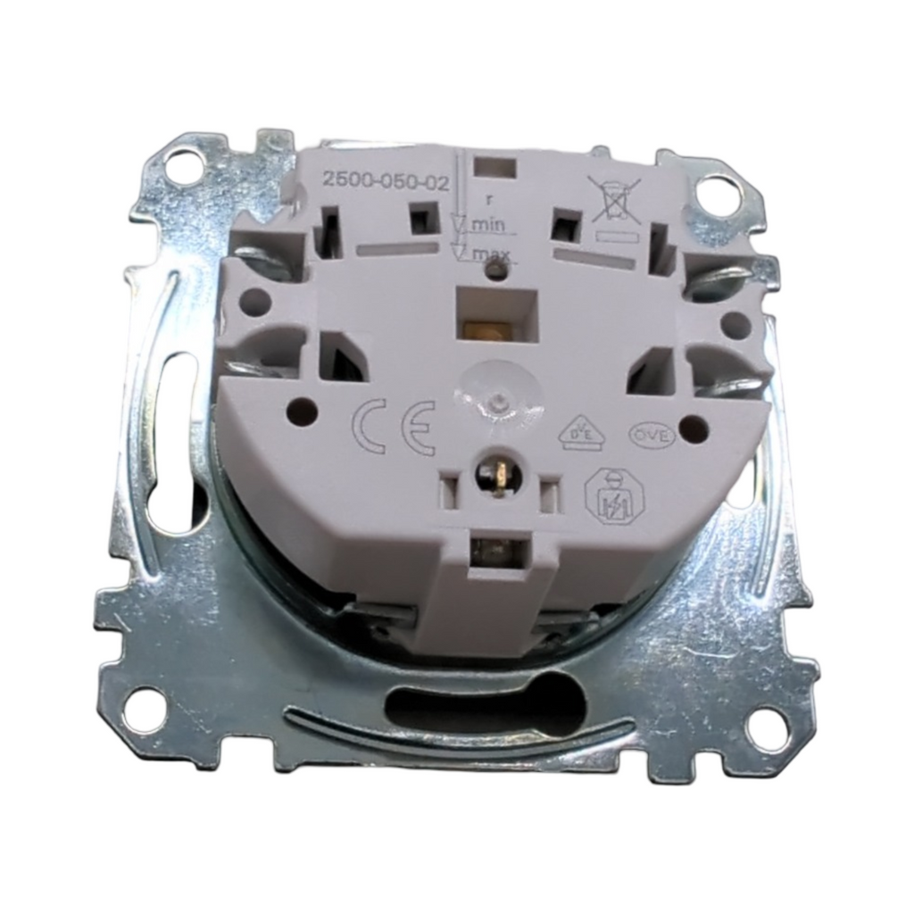 Merten MEG2311-0414 Schuko-Steckdose 1-fach mit Klappdeckel anthrazit System M Steckklemmen