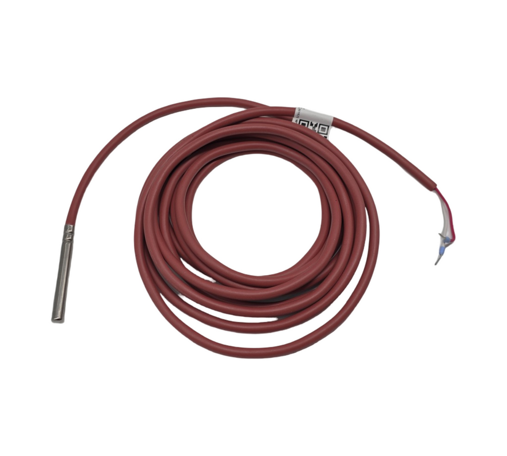 iOVEO 036HS04203 NTC Temperatursensor 5KOHM Kabelfühler Silikon-Leitung 3 Meter bis 200°C