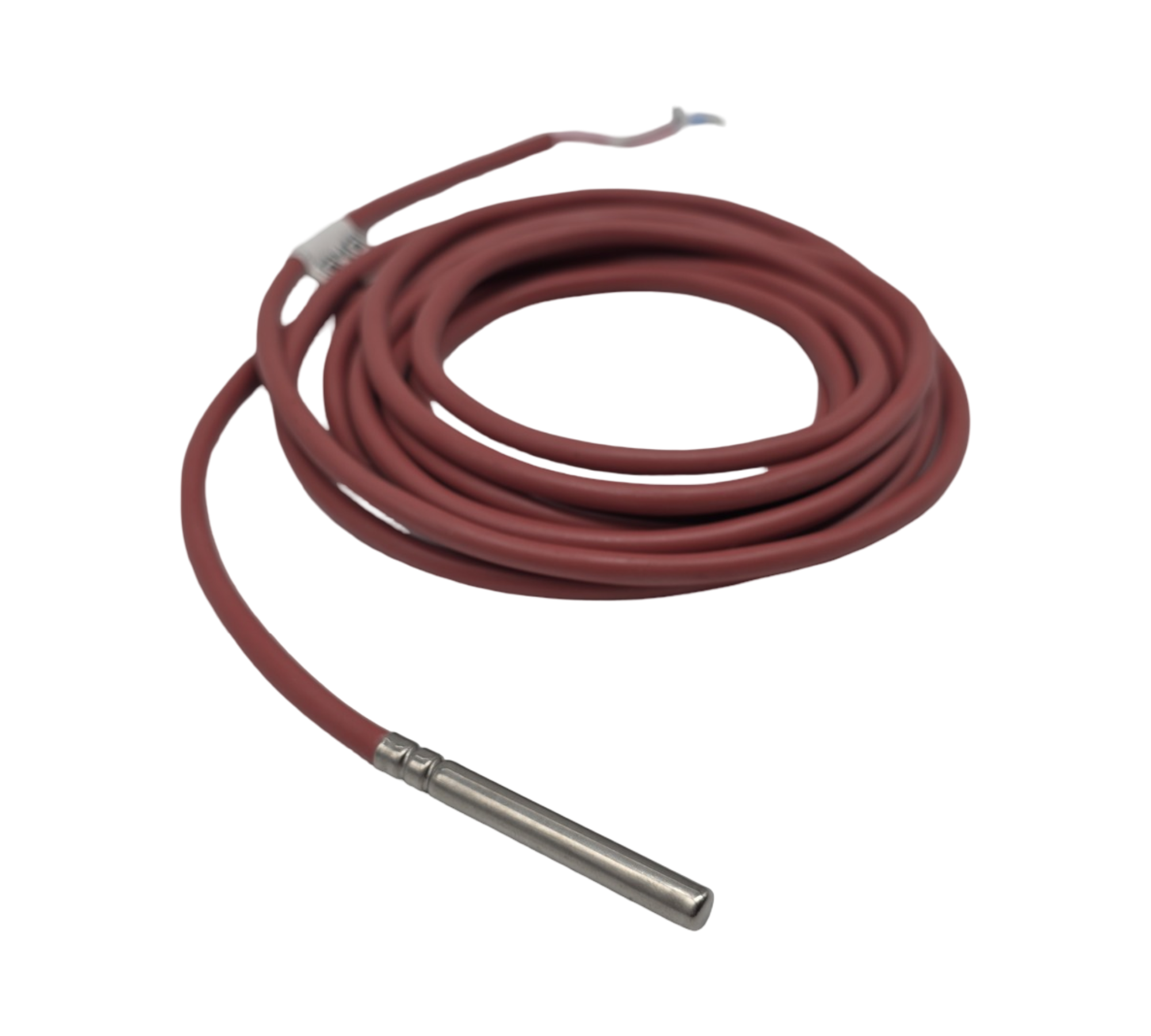 iOVEO 036HS04203 NTC Temperatursensor 5KOHM Kabelfühler Silikon-Leitung 3 Meter bis 200°C