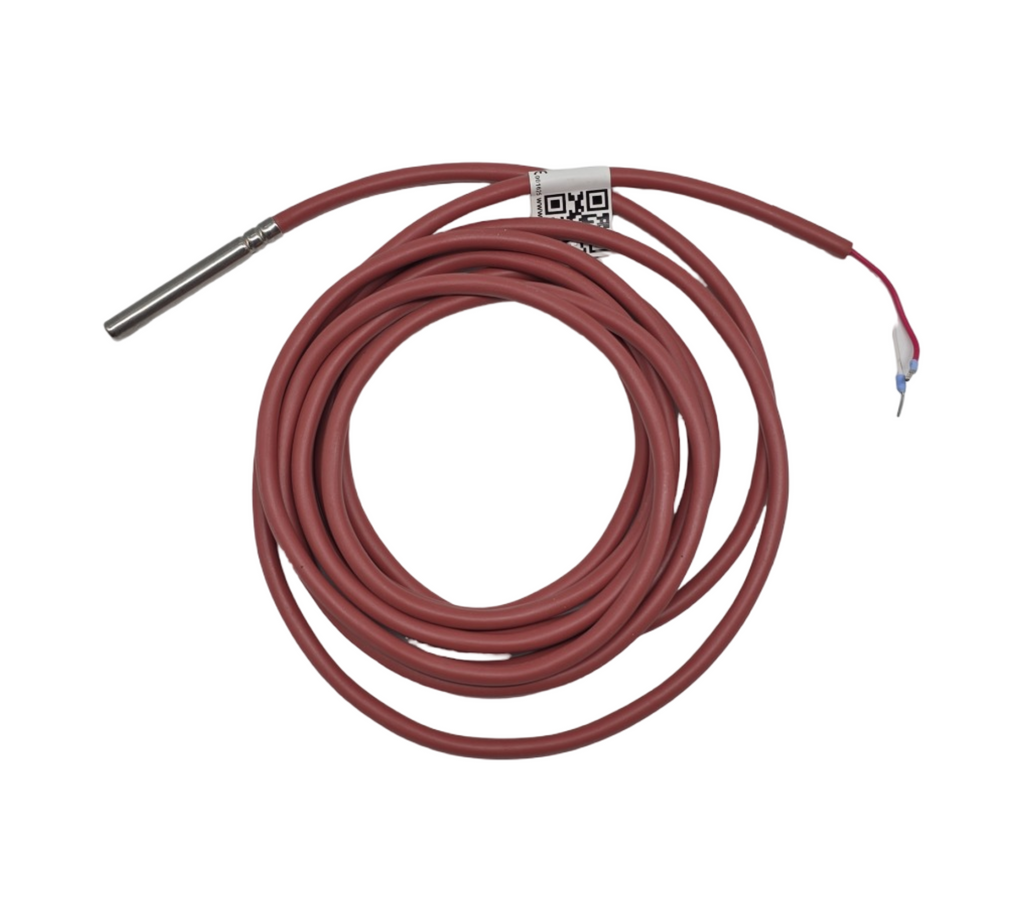 iOVEO 036HS04203 NTC Temperatursensor 5KOHM Kabelfühler Silikon-Leitung 3 Meter bis 200°C